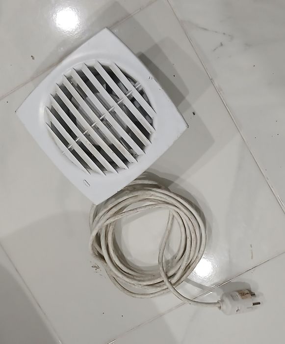 Extrator Ventilador medidas nas fotos