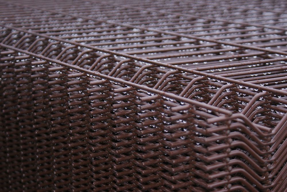 Ogrodzenie panelowe 3D 153cm grafit RAL7016/ Panel + Słupki/ BORDUM