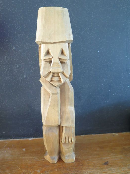 rzeźba ludowa z drewna