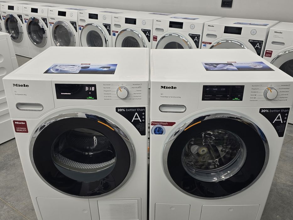 Як новий топовий комплект пралка Miele WWI860 та сушильна машина  2024