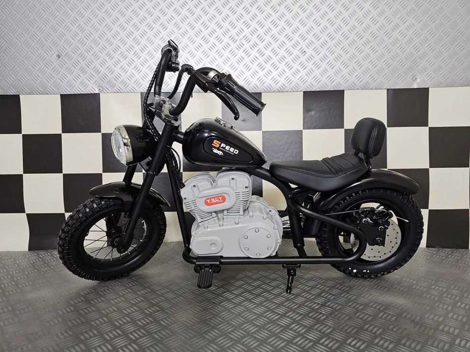Motocykl Harley CHOPPER 24V 260W Auto AKUMULATOR Elektryczny 2 DZIECI