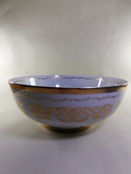 Taças Galé cornucópias Porart - Branca e verde