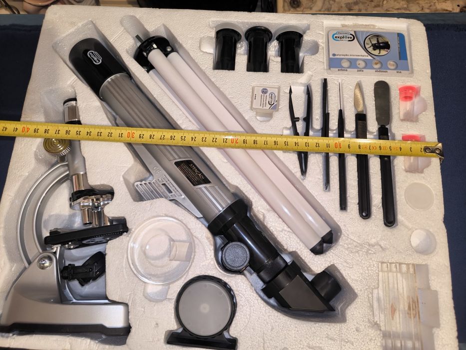 Microscópio + Telescópio Discovery