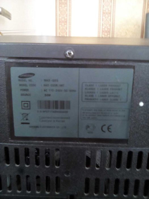 Музыкальный центр samsung