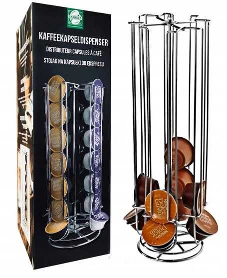 Stojak na kapsułki do kawy Kompatybilny Dolce Gusto Obrotowy 28szt