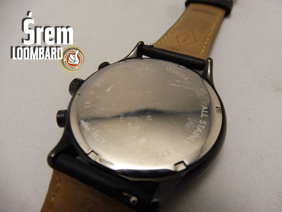 Zegarek Fossil Bq2364, Solo, Stan Db!