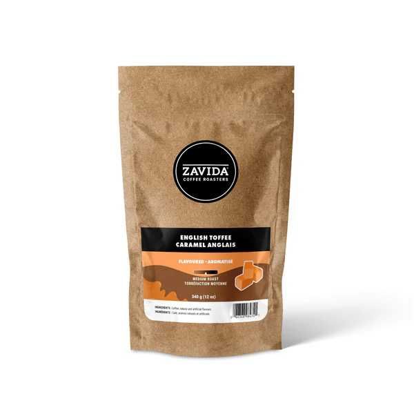 Кава Zavida English Toffee "Англійський Ірис" Обсмаження Середнє