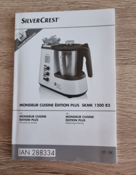 Robot de cozinha Silver Crest Monsieur Cuisine Edition Plus - Completo