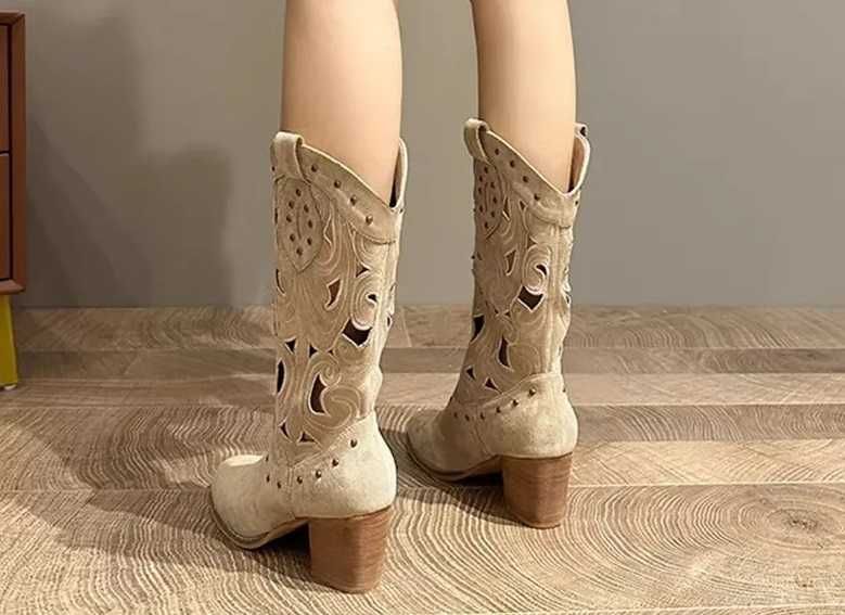 Kowbojki w 2 kolorach