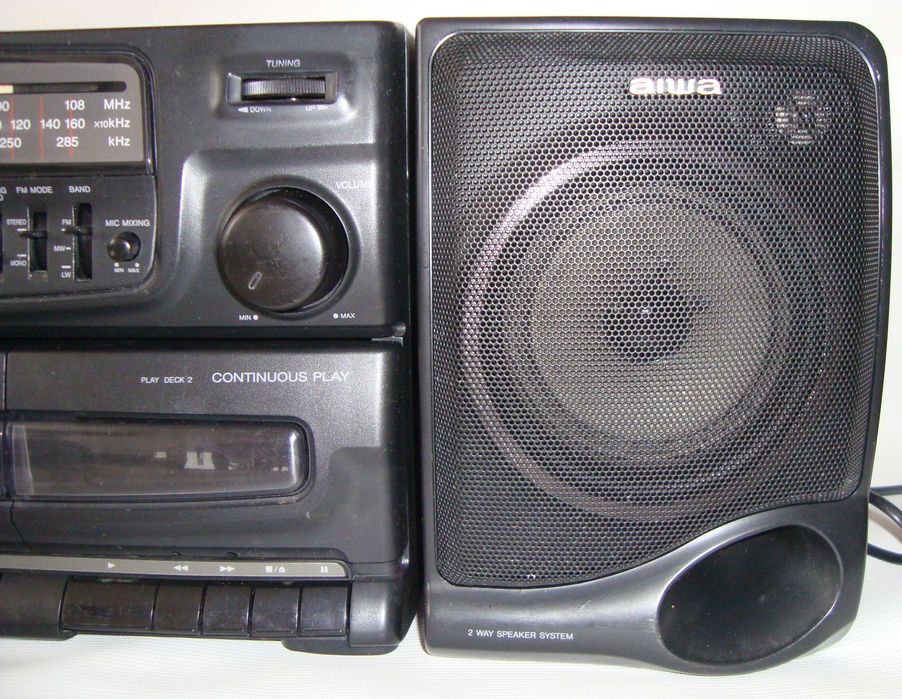 Музыкальный центр AIWA CA - W53 магнітола 2 касетна УКВ + FM Самовивіз