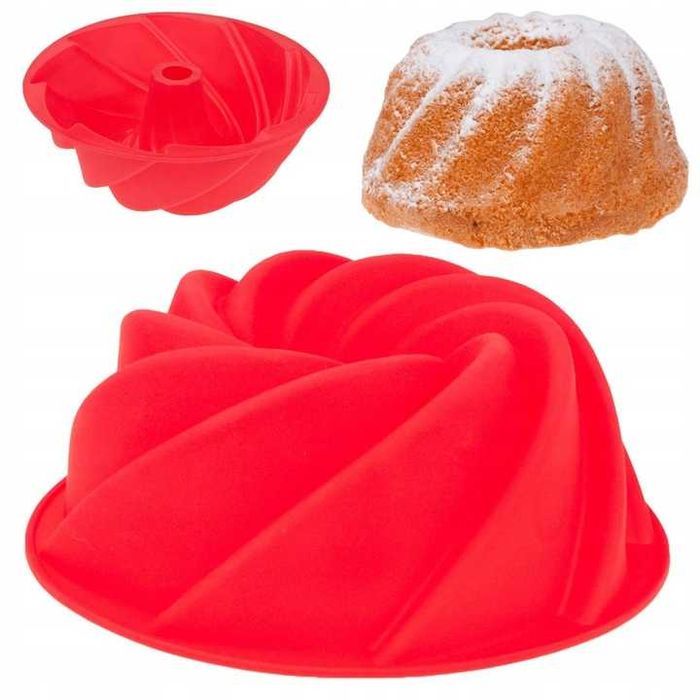 Forma silikonowa Do Pieczenia Babki Babka