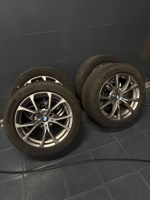 Jantes BMW / Audi / VW 5x112 17” com pneus Bridgestone 225/50R17