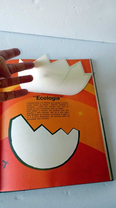 SOS Para o Planeta Terra - livro antigo