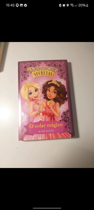 Livro: Princesas secretas- o colar mágico (livro 1)
