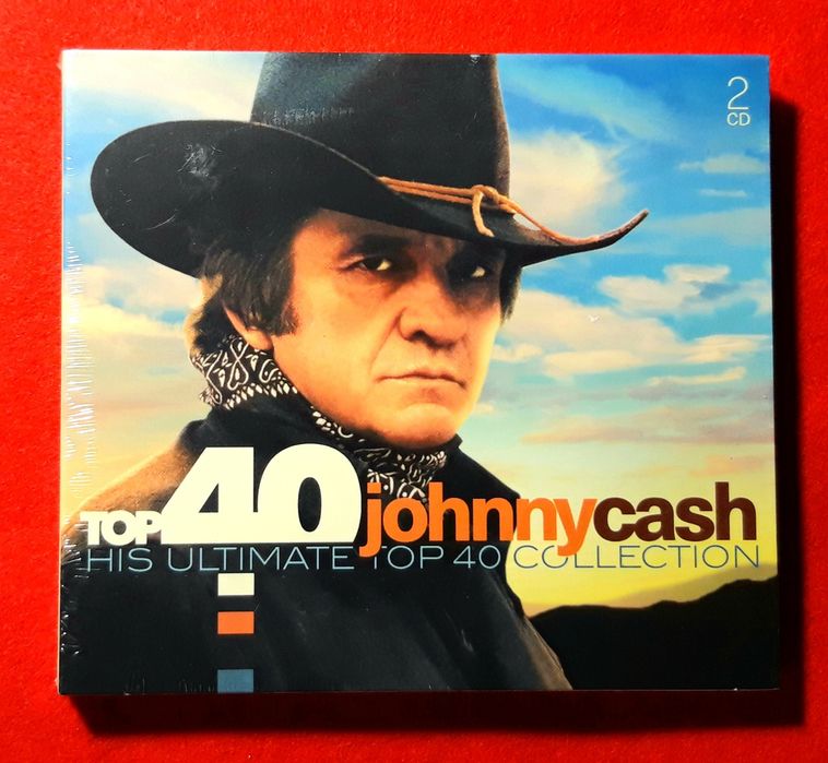 Top 40 Johnny Cash (His Ultimate Top 40 Collection) 2xCD, 2016, FOLIA