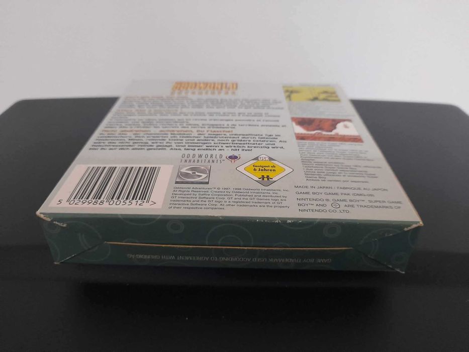 Game Boy Oddworld Adventures