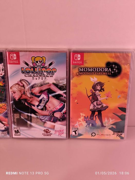 Jogos Selados Limited Run para Switch