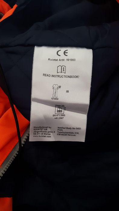 Fristads Kansas kombinezon roboczy zimowy premium bhp