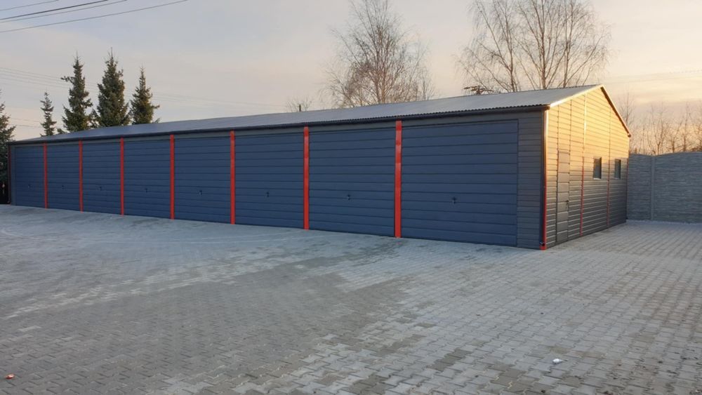 Garaze blaszaki   10x30 każdy wymiar