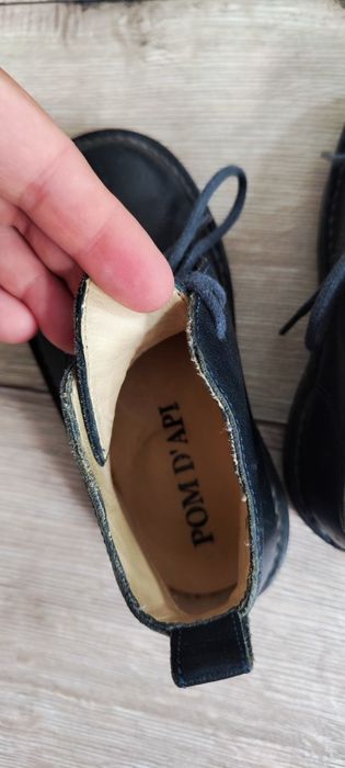 Черевики ботінки шкіряні для хлопчика pom dapi