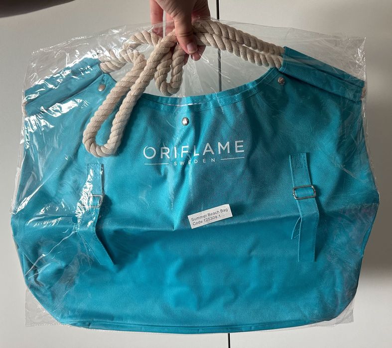 Saco de Praia Grande Oriflame Novo