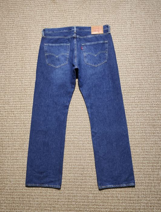 Levi's 501 W36 L30 джинси straight оригінал blue jeans