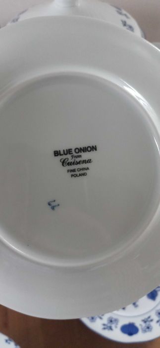 Serwis obiadowy  około 55 elementów jak NOWY- 12 osób porcelana Książ