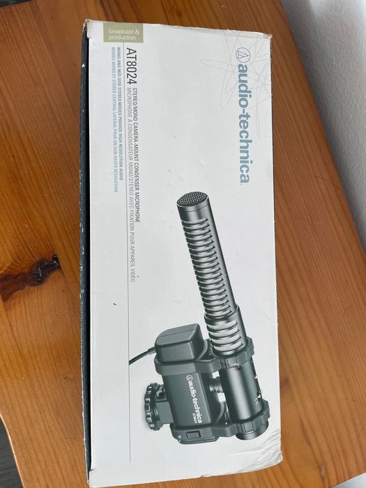 Microfone AT8024 para montagem de camera
