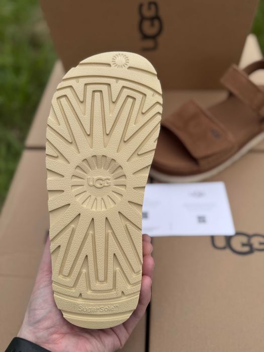Босоножки / Босоніжки Ugg W Goldenstar Sandals Chestnut / Brown  Оригінал / Угг Сандалі / Уггі / Угги /Уги