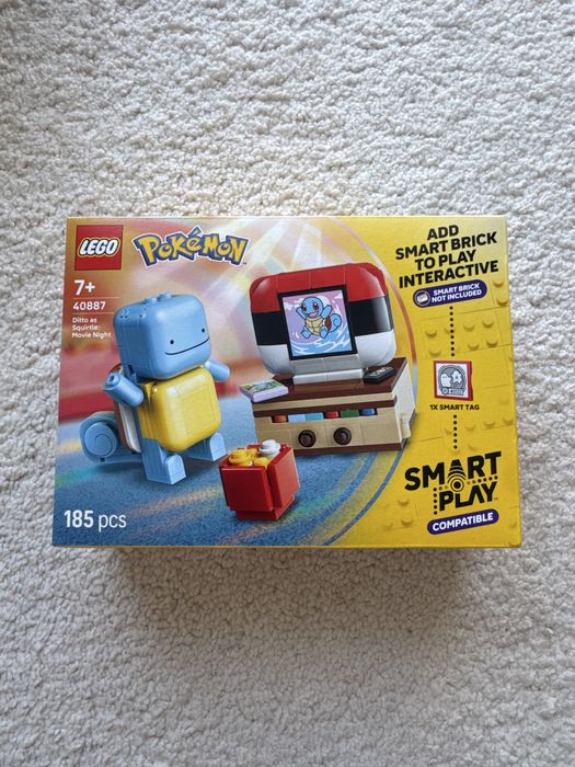 LEGO 40887 Pokemon SMART Play: Ditto jako Squirtle: maraton filmowy