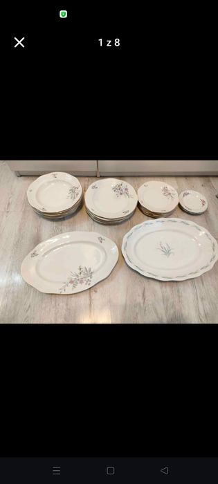 Fajna porcelana z PRL-u zestaw