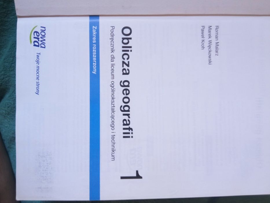 Geografia do klasy 1 szkół ponadpodstawowych