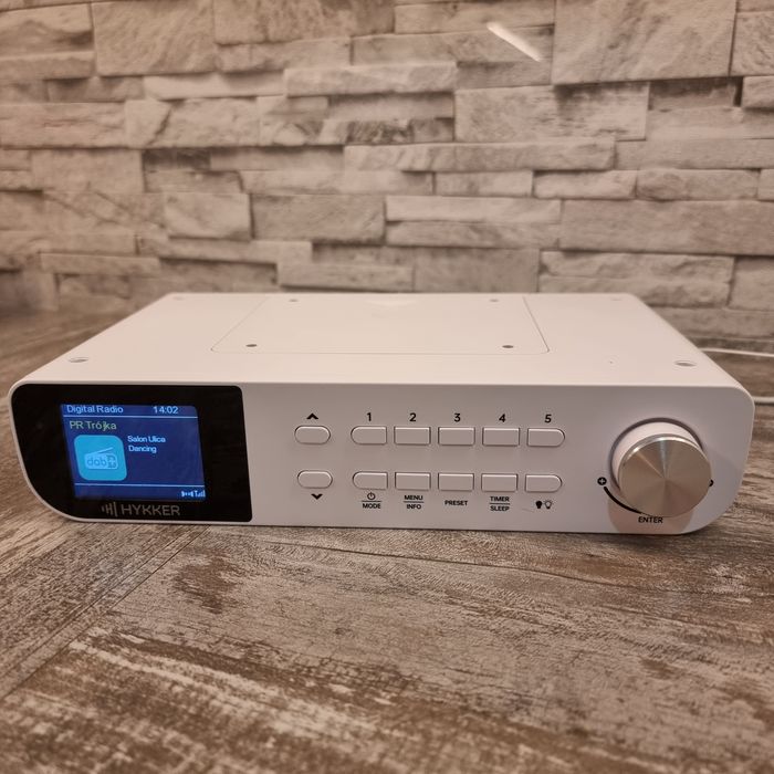 Radio kuchenne podszafkowe FM DAB+ Bluetooth