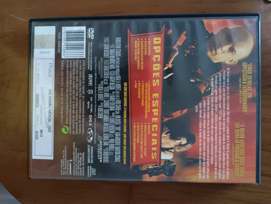 filme dvd original - xxx - missão radical