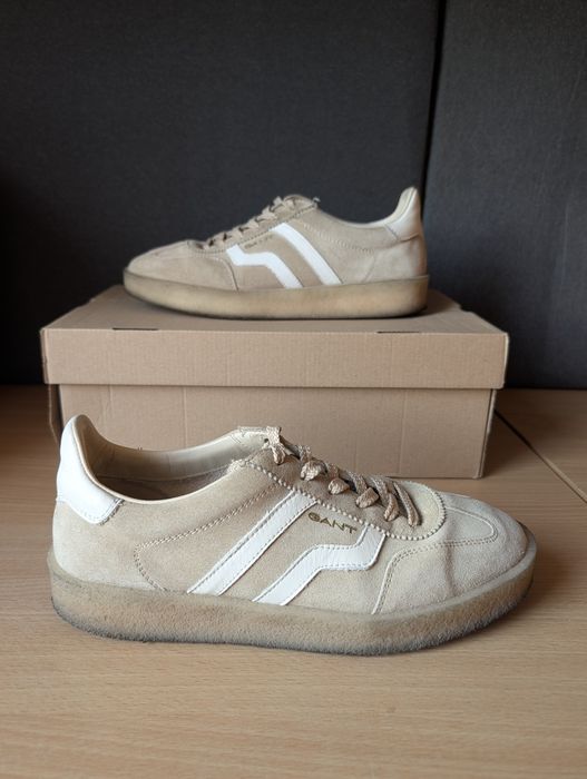 GANT Obuwie buty sneakersy damskie męskie beżowe używane rozmiar 39