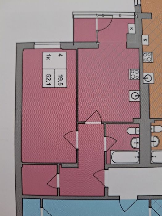 1-о кімнатка квартира від надійного забудовника  "ВТМ"