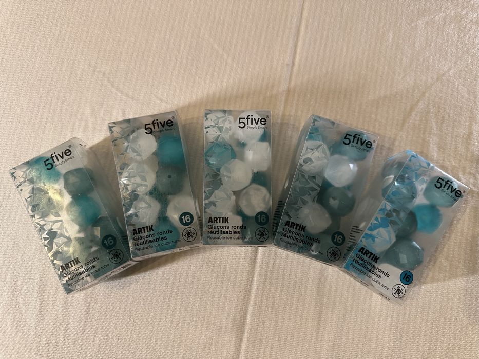 Kit Bar: Garrafeira + Balde Inox + 80 Cubos de gelo reutilizáveis