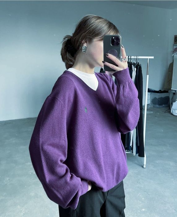 Стильний з вовни меріноса светр Polo Ralph Lauren