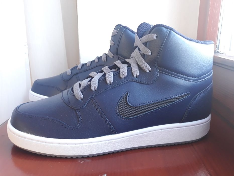 Кроссовки мужские NIKE EBERNON MID, Р-р US 9, 41-42 (27 см), кожа