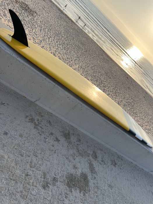 Longboard 9’6 com capa + Quilha
