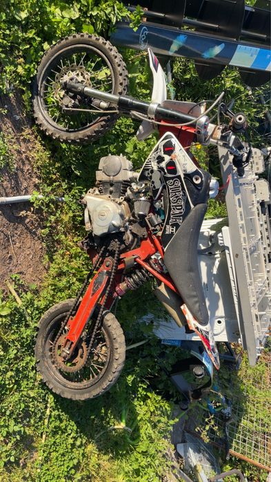 Pitbike 125cc com carburador de 160