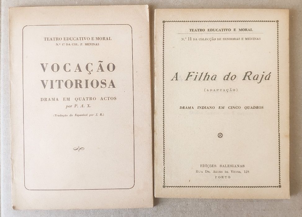 TEATRO - Opúsculos e Livros de Teatro