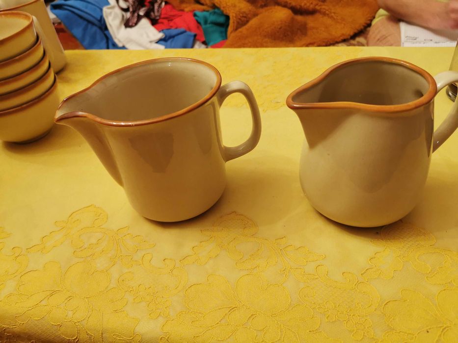 Zastawa stołowa porcelitowa Tułowice PRL