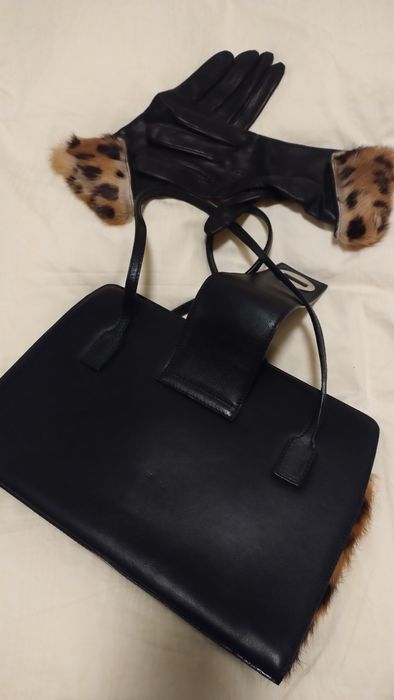 Torebka Dolce Gabbana z rekawiczkami