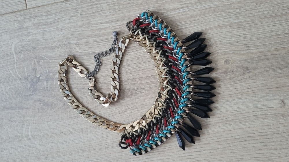 Etno naszyjnik w typie co hoker