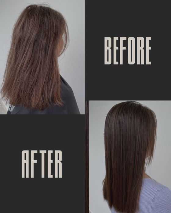 Кератин, ботокс, холодне відновлення волосся, холодное восстановление