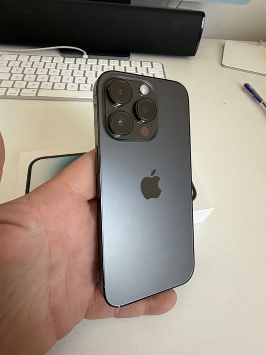 Bateria 100% iPhone 14 Pro 256gb Black