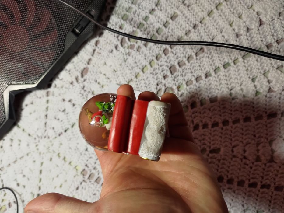 Новорічна різдвяна статуетка санчата Merry Christmas