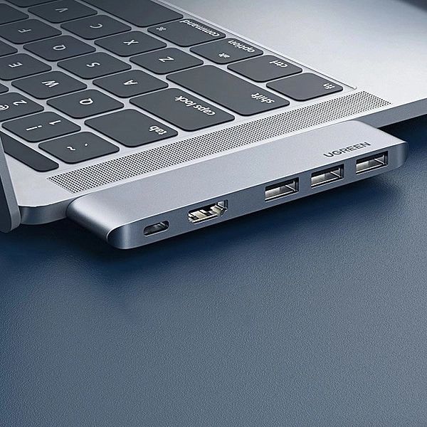 Ugreen wielofunkcyjny HUB 2x USB Typ C na USB Typ C PD (Thunderbolt 3,