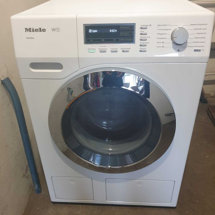 Pralka miele W 1 Twin Dos 8kg 1600obr.